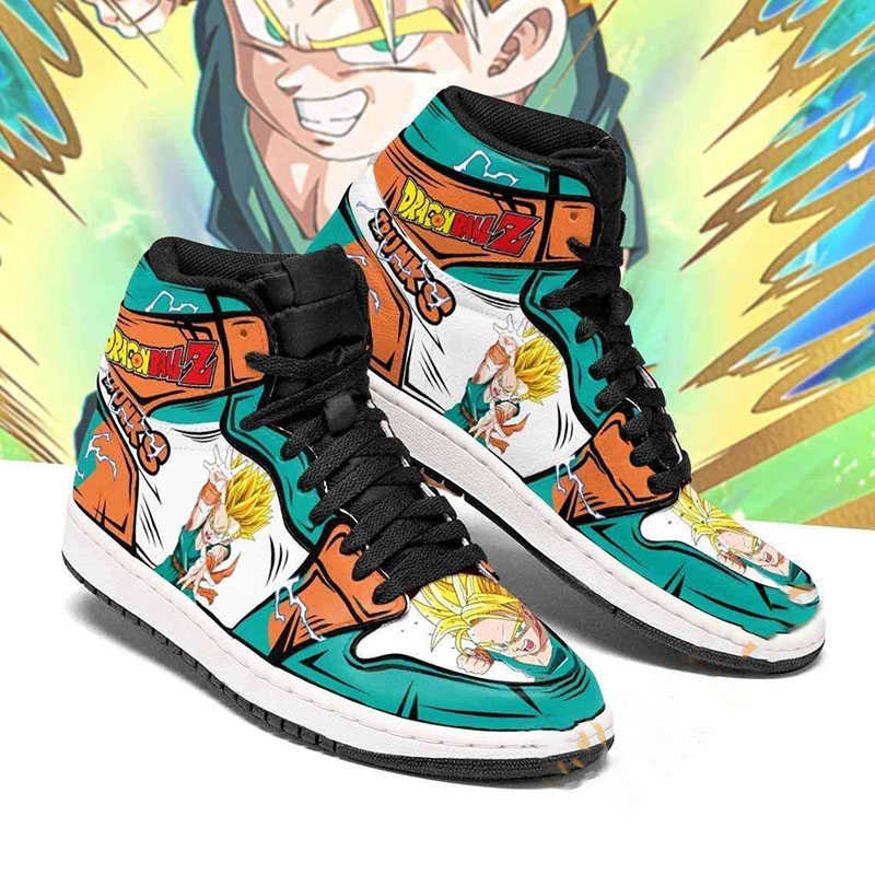 Kid Trunks Dragon Ball Z Anime Sneakers Air Jordan Shoes 13 Kid Trunks Dragon Ball Z Anime Sneakers Air Jordan Shoes