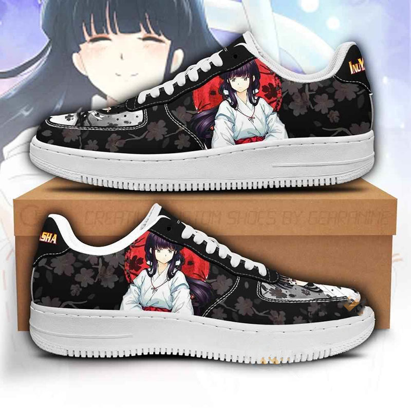 Kikyo Inuyasha Anime Nike Air Force Shoes