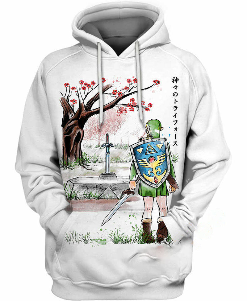 Killer Queen Sumi-e Hoodie 3D
