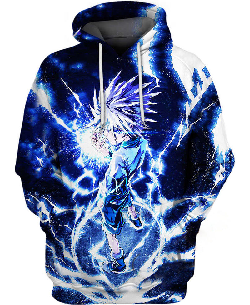 Killua Hoodie 3D