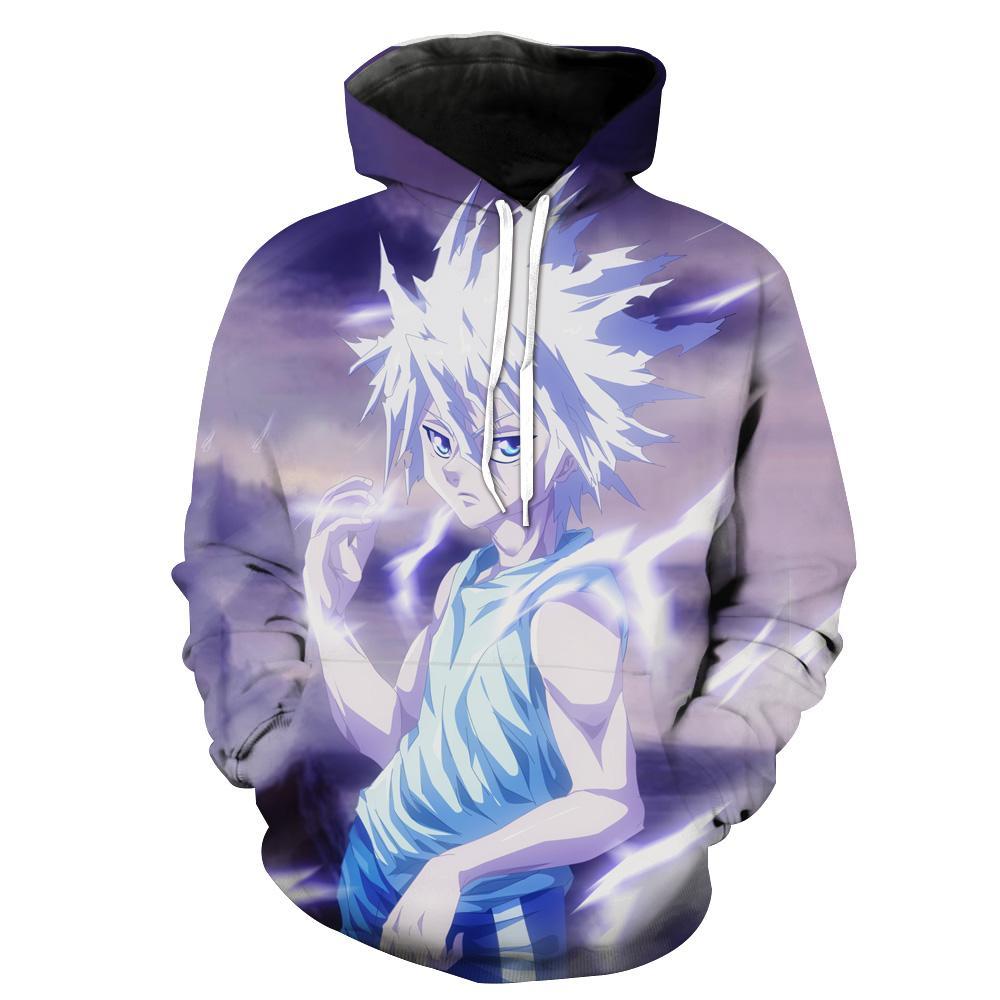 Killua Hunter X Hunter Hoodie 3D