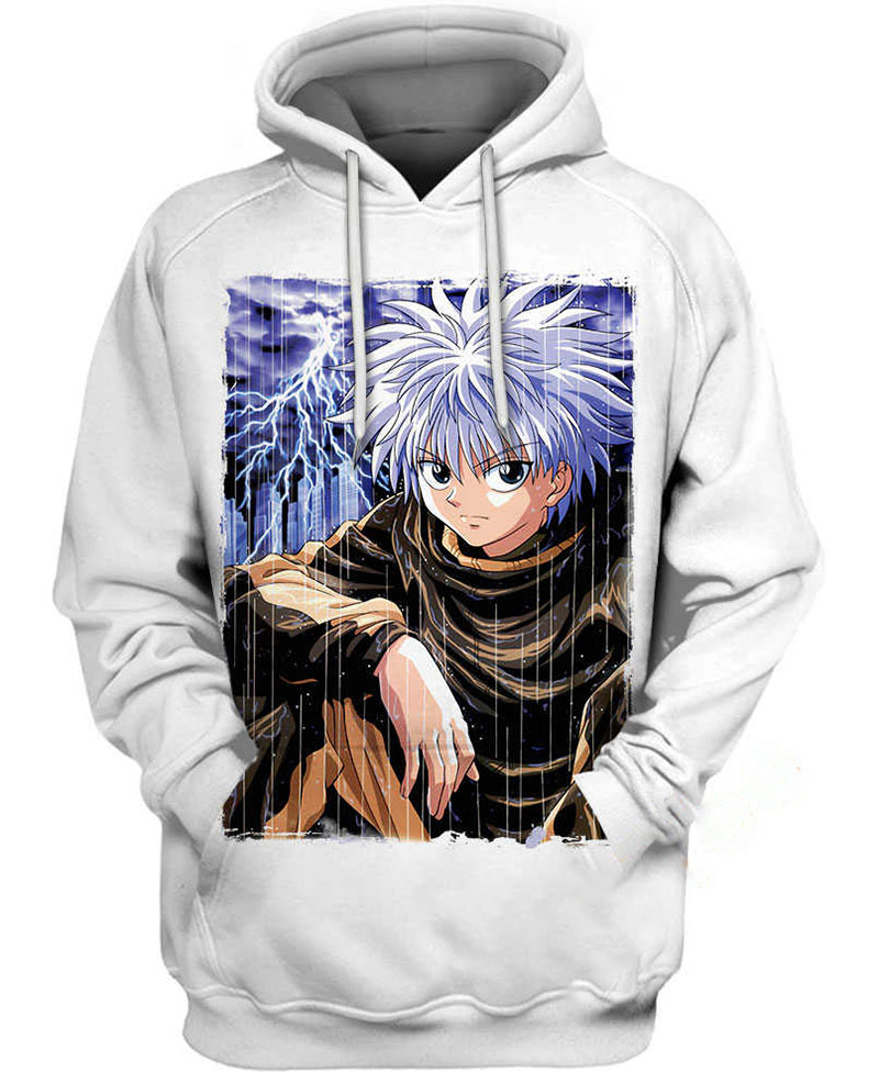 Killua Zoldyck Hoodie 3D