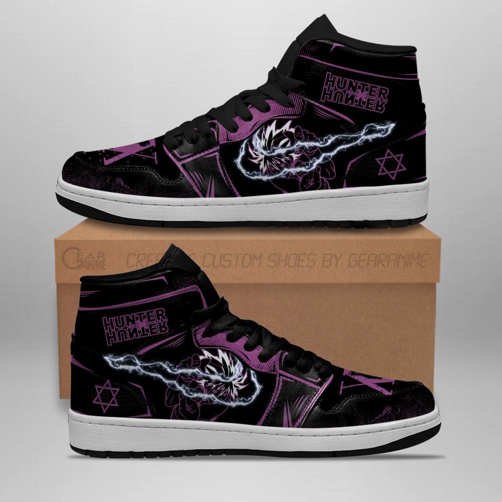 Killua Zoldyck Hunter X Hunter Sneakers Power Hxh Anime Air Jordan Shoes
