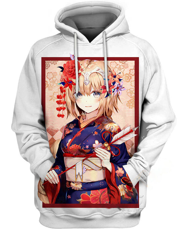 Kimono Jeanne-san Hoodie 3D