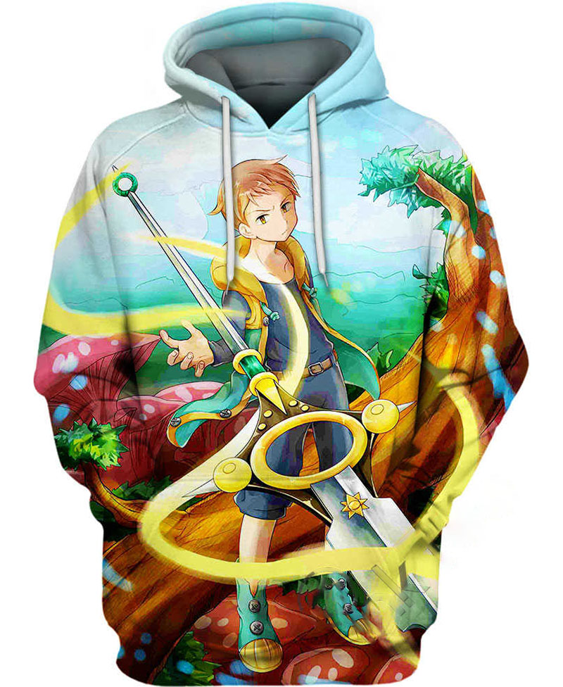 King Harlequin Hoodie 3D 2 King Harlequin Hoodie 3D