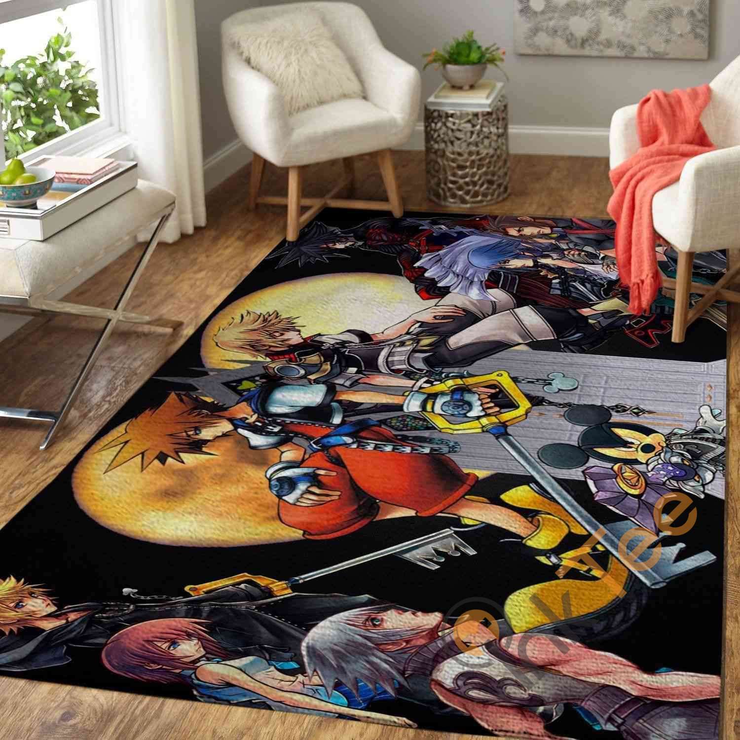 Kingdom Hearts Area Rug 3 Kingdom Hearts Area Rug