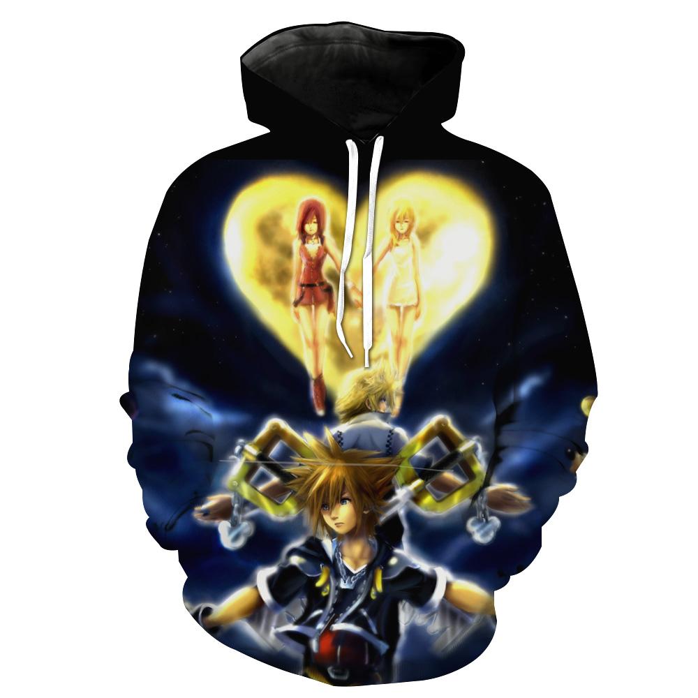 Kingdom Hearts Kingdom Hearts Hoodie 3D 1 Kingdom Hearts Kingdom Hearts Hoodie 3D