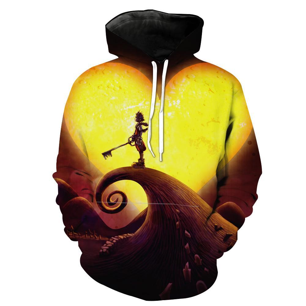 Kingdom Hearts Sora Kingdom Hearts Hoodie 3D