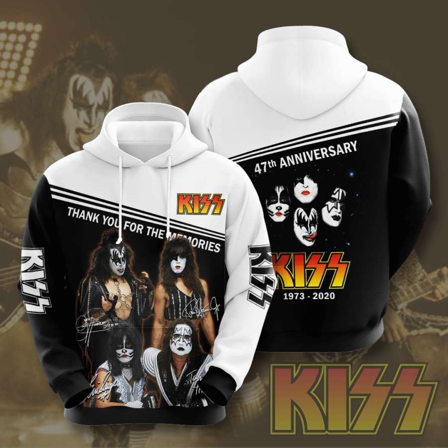 Kiss Custom Hoodie 3D 4 Kiss Custom Hoodie 3D