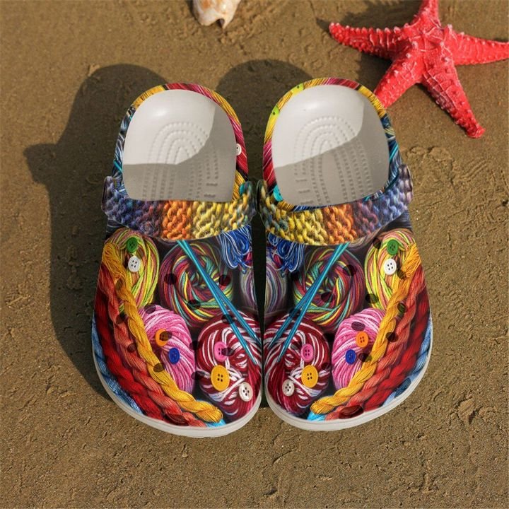Knitting Pattern Crocs Clog Shoes