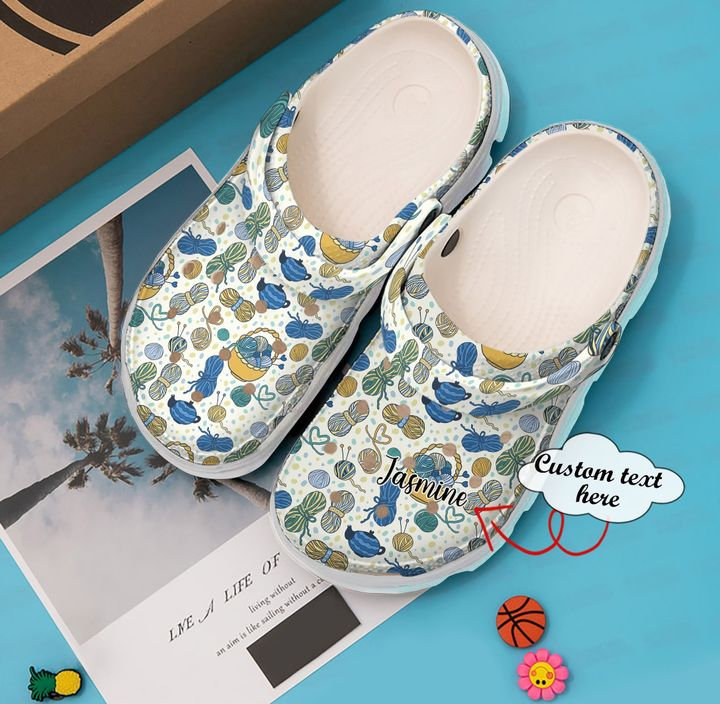 Knitting Personalized Crocs Clog Shoes 2 Knitting Personalized Crocs Clog Shoes
