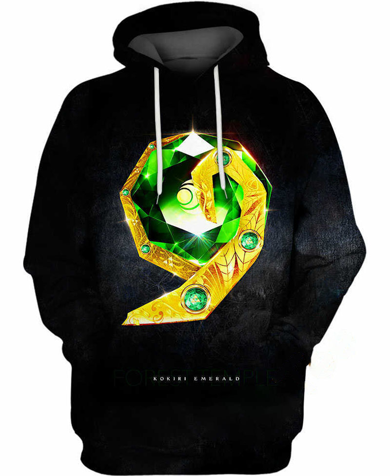 Kokiri Emerald Hoodie 3D
