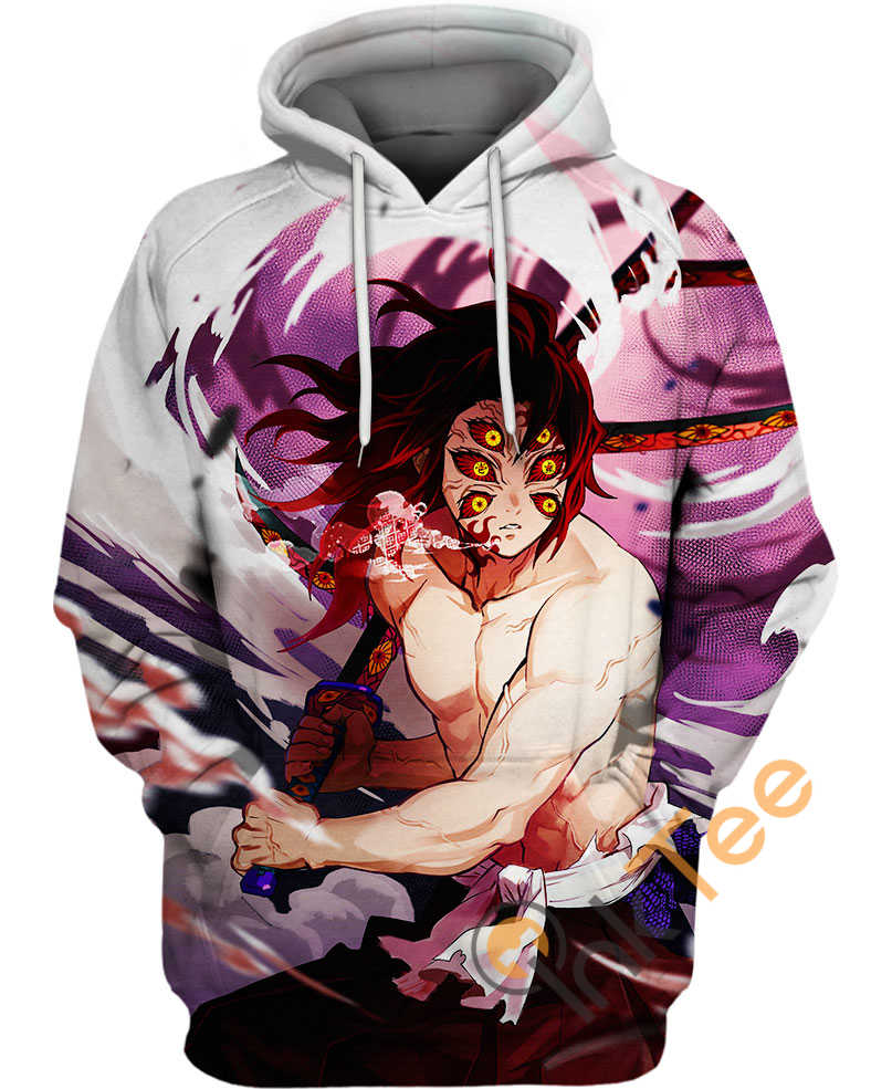 Kokushibou Demon Slayer Hoodie 3D 5 Kokushibou Demon Slayer Hoodie 3D