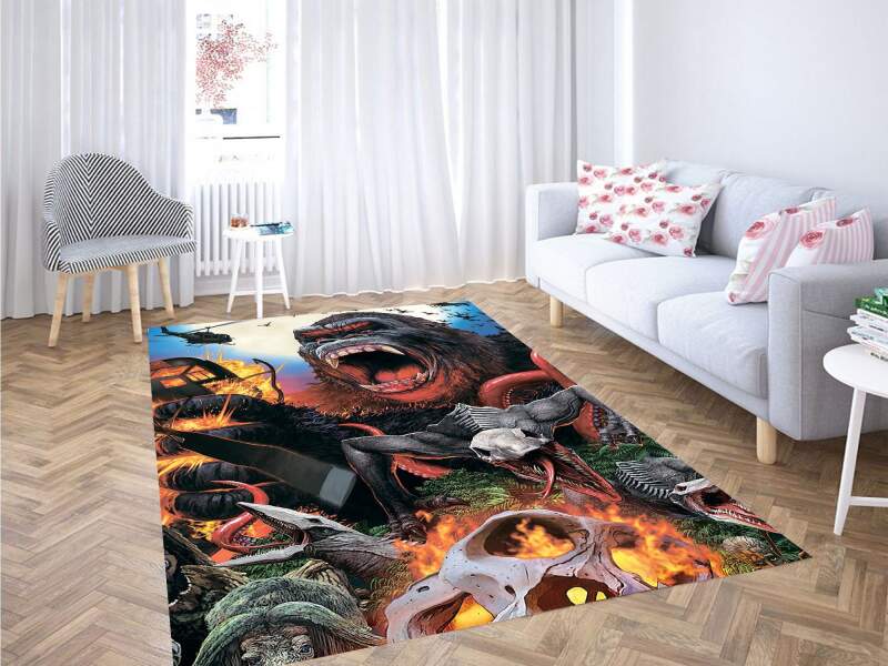 Kong Skull Island Animal Carpet Rug 2 Kong Skull Island Animal Carpet Rug