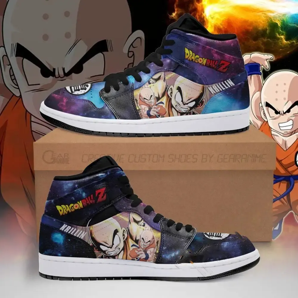 Krillin Galaxy Dragon Ball Z Anime Amazon Air Jordan Shoes