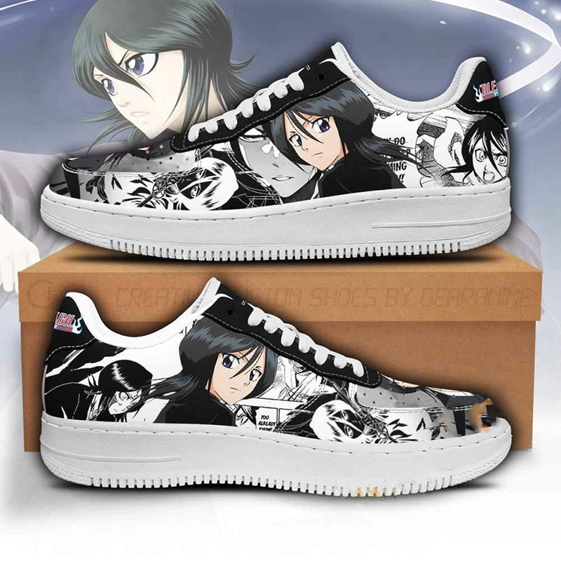 Kuchiki Rukia Bleach Anime Nike Air Force Shoes
