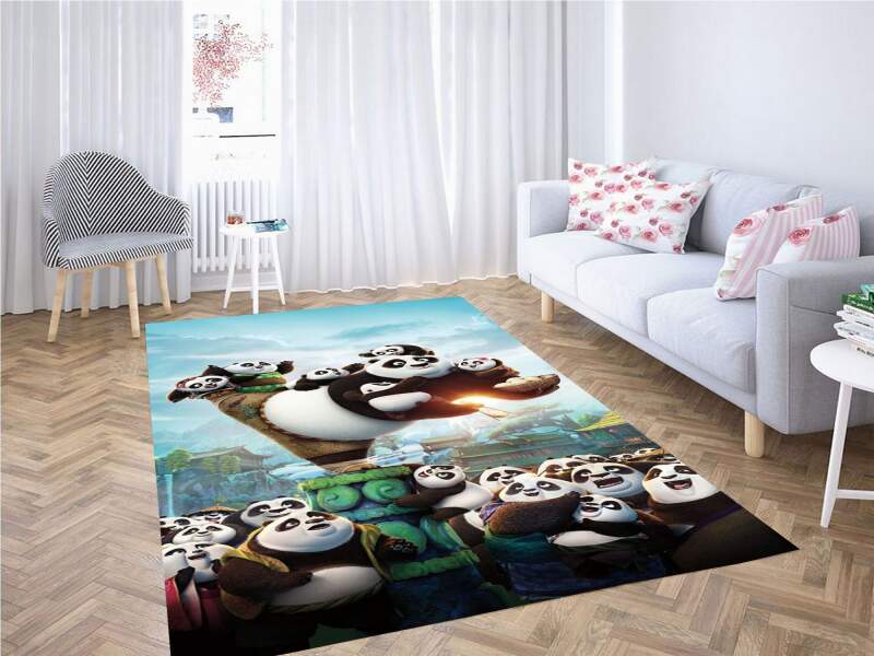 Kung Fu Panda Carpet Rug