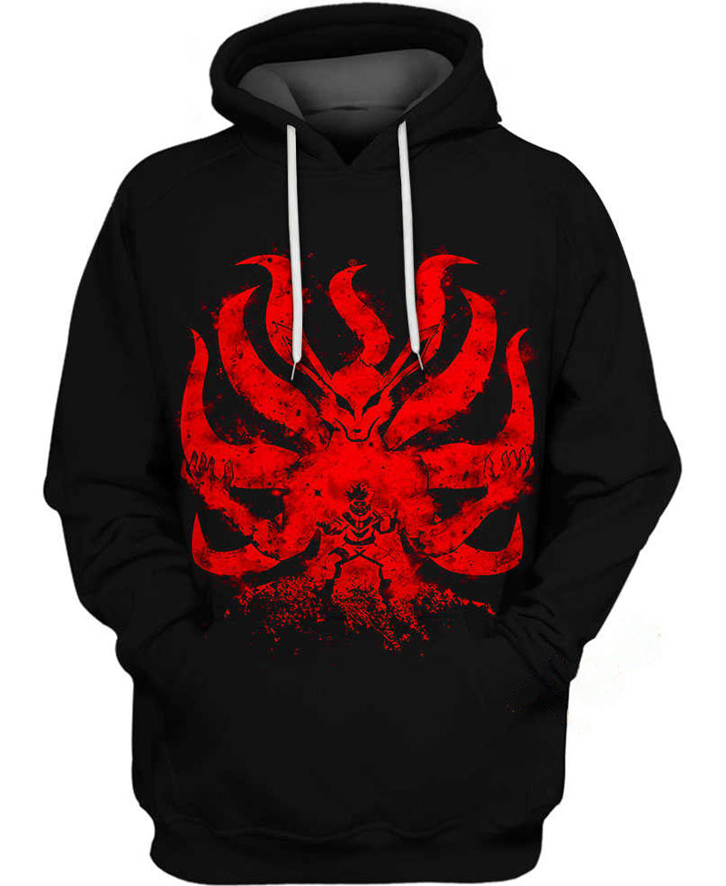 Kurama Hoodie 3D 13 Kurama Hoodie 3D
