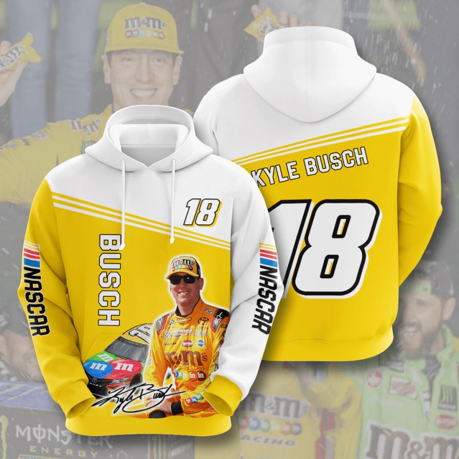 Kyle Busch Custom Hoodie 3D