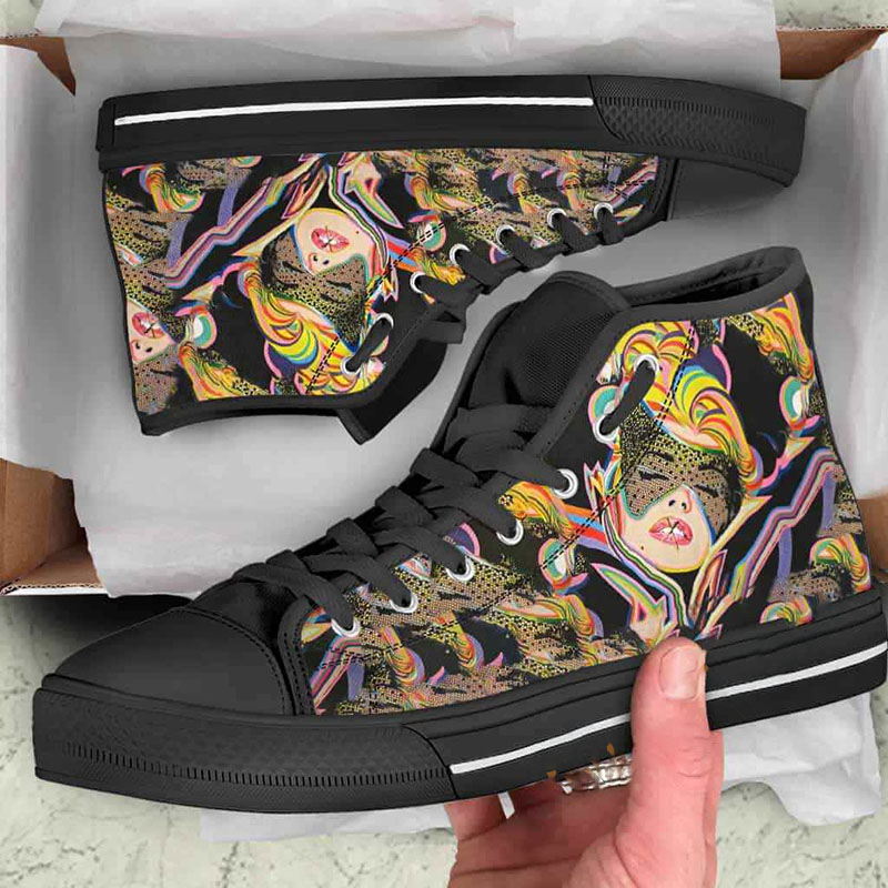 Kylie Minogue High Top Shoes