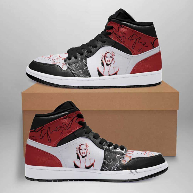 Kylie Minogue Custom Air Jordan Shoes 1 Kylie Minogue Custom Air Jordan Shoes