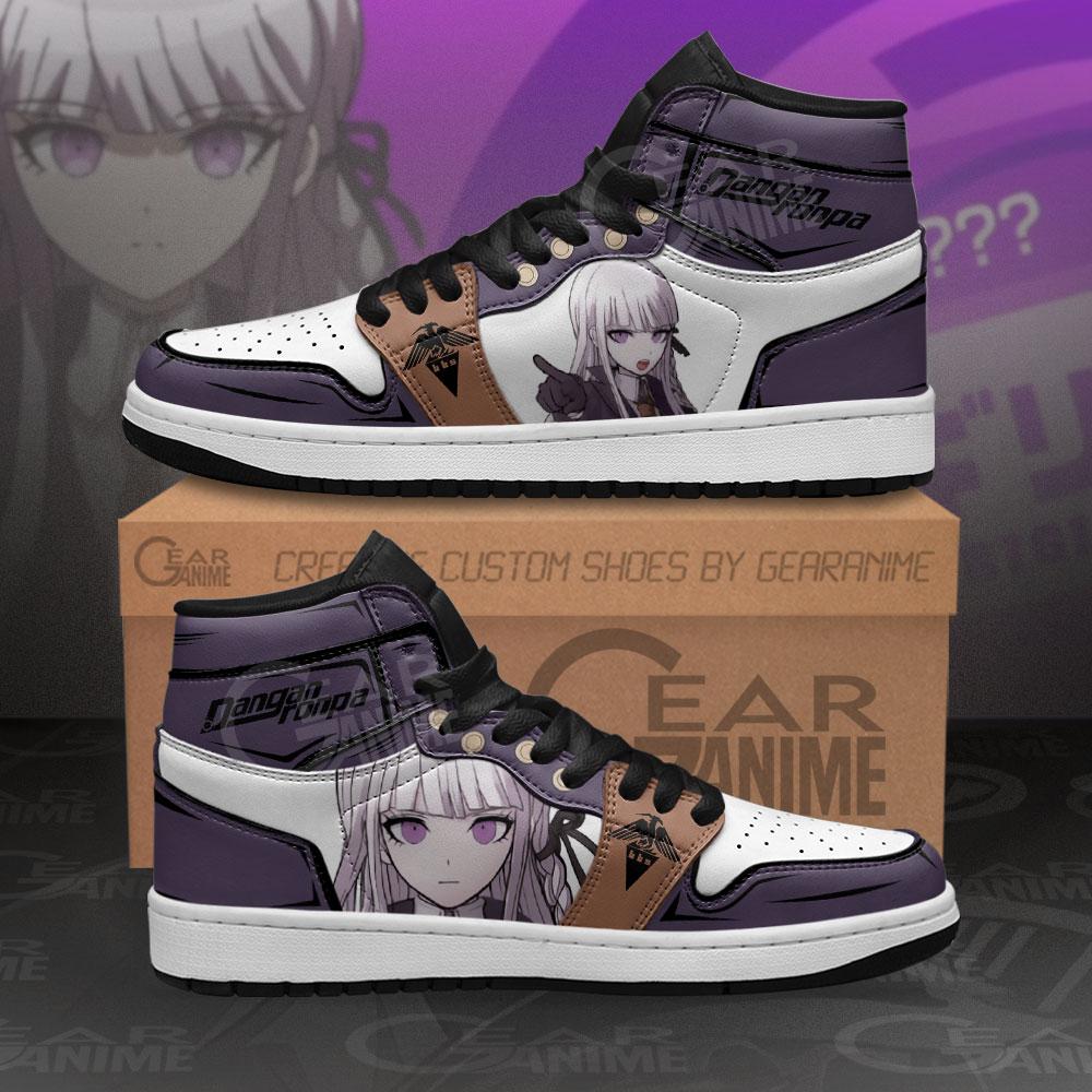 Kyoko Kirigiri Sneakers Dangan Ronpa Custom Anime Air Jordan Shoes