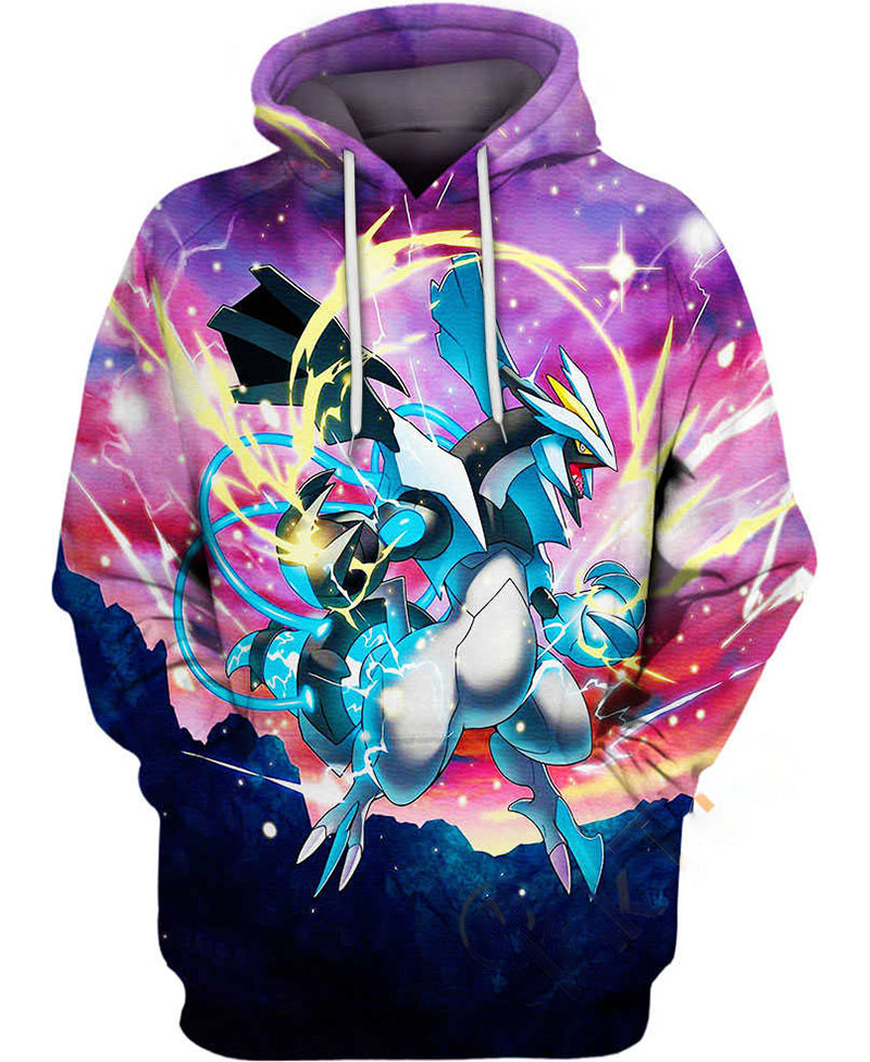 Kyurem Pokemon Hoodie 3D