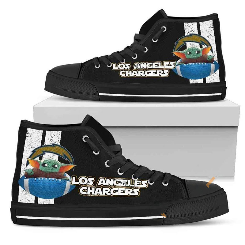 La Chargers High Top Shoes 2 La Chargers High Top Shoes
