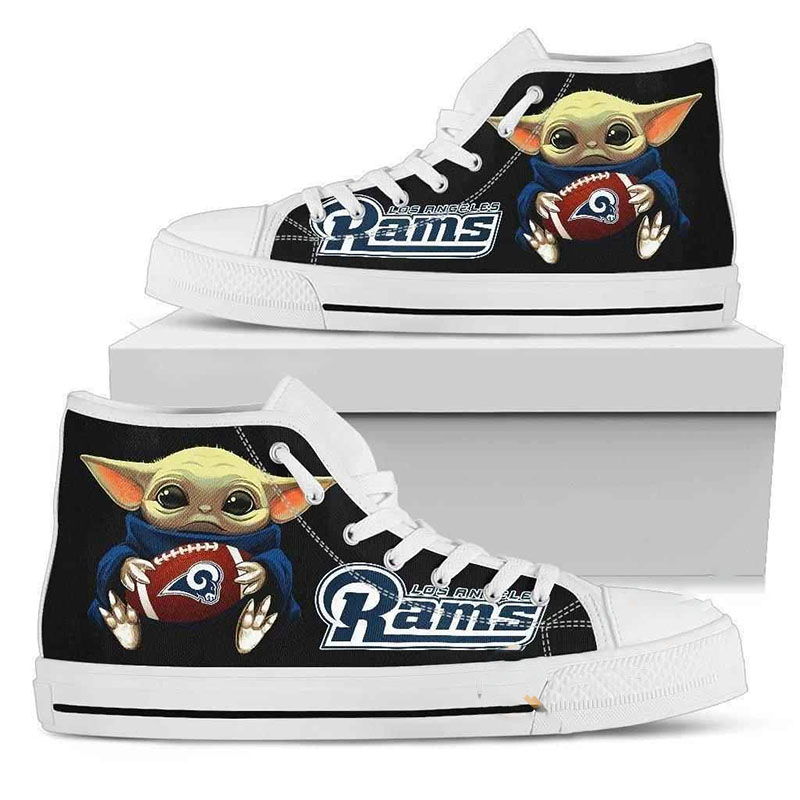 La Rams High Top Shoes