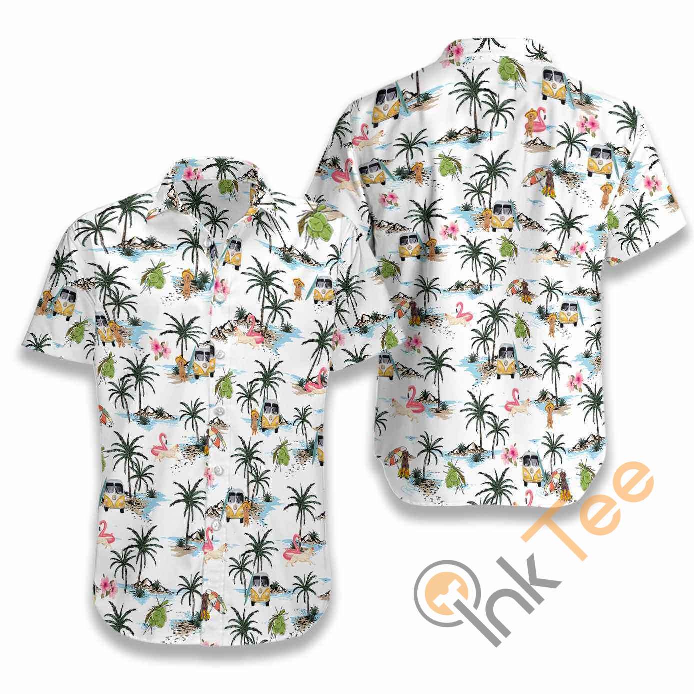 Labrador Hawaiian shirts