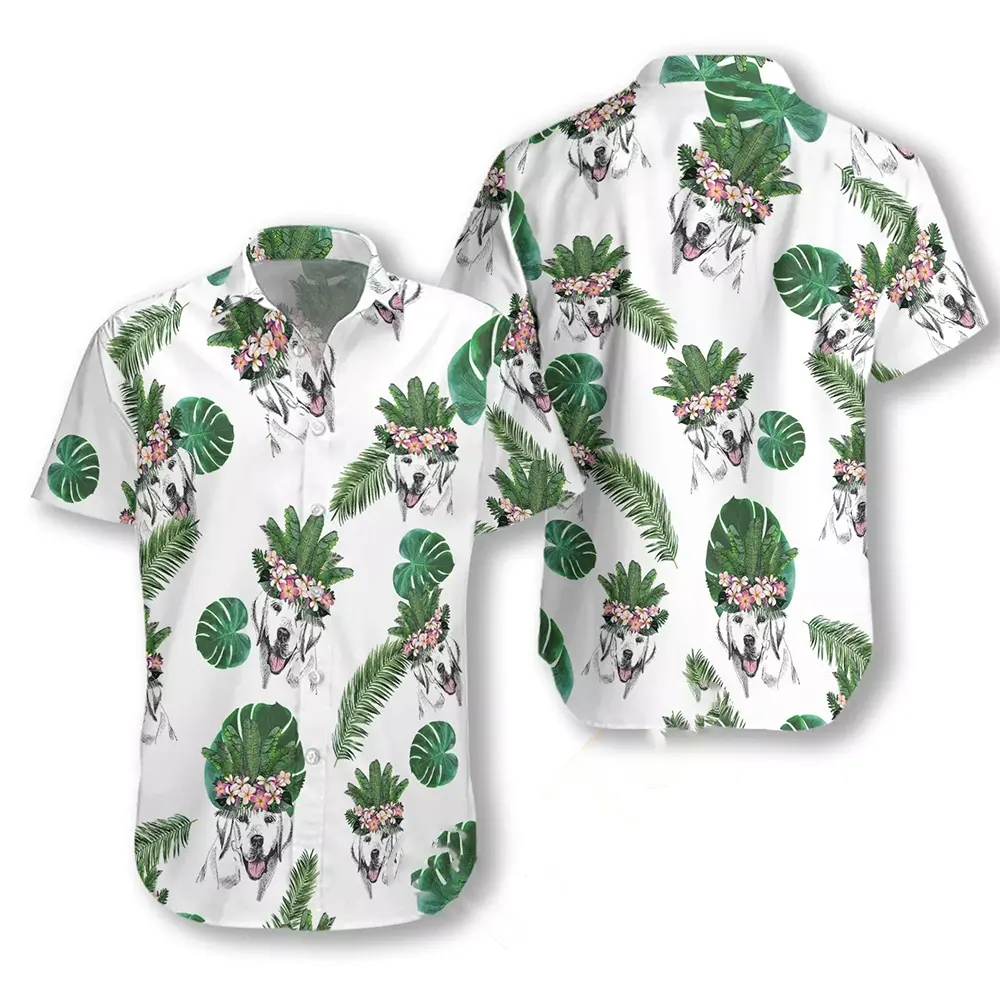 Labrador Retriever Ahola Tribe Dogs Hawaiian shirts