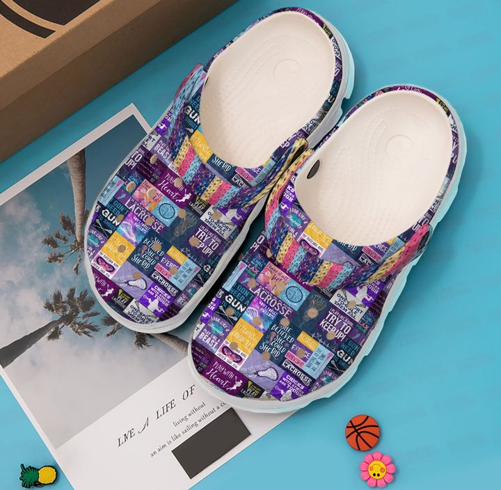 Lacrosse Girl Crocs Clog Shoes 1 Lacrosse Girl Crocs Clog Shoes