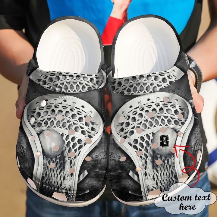 Lacrosse Personalized I Love Crocs Clog Shoes