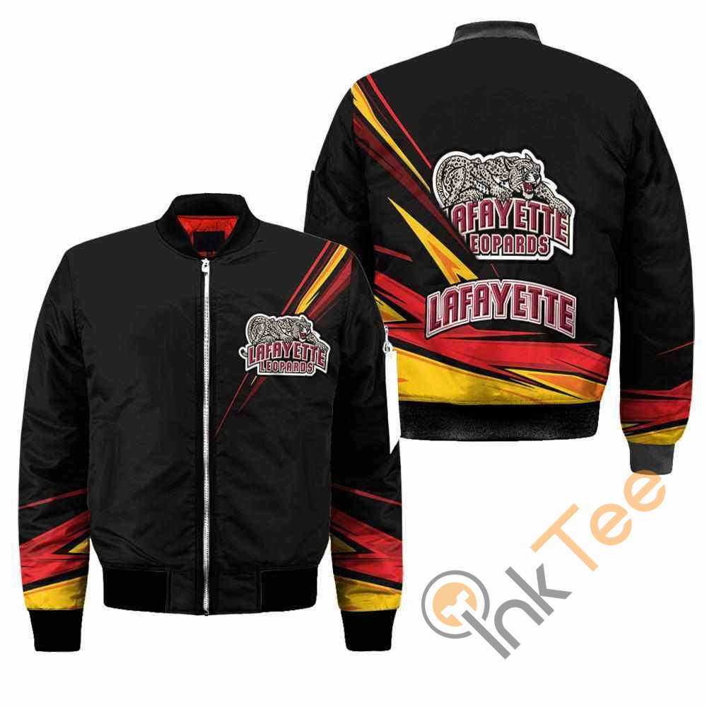 Lafayette Leopards NCAA Black Apparel Best Christmas Gift For Fans Bomber Jacket
