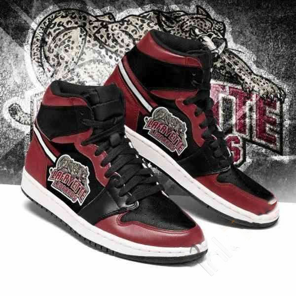 Lafayette Leopards NCAA Custom Air Jordan Shoes