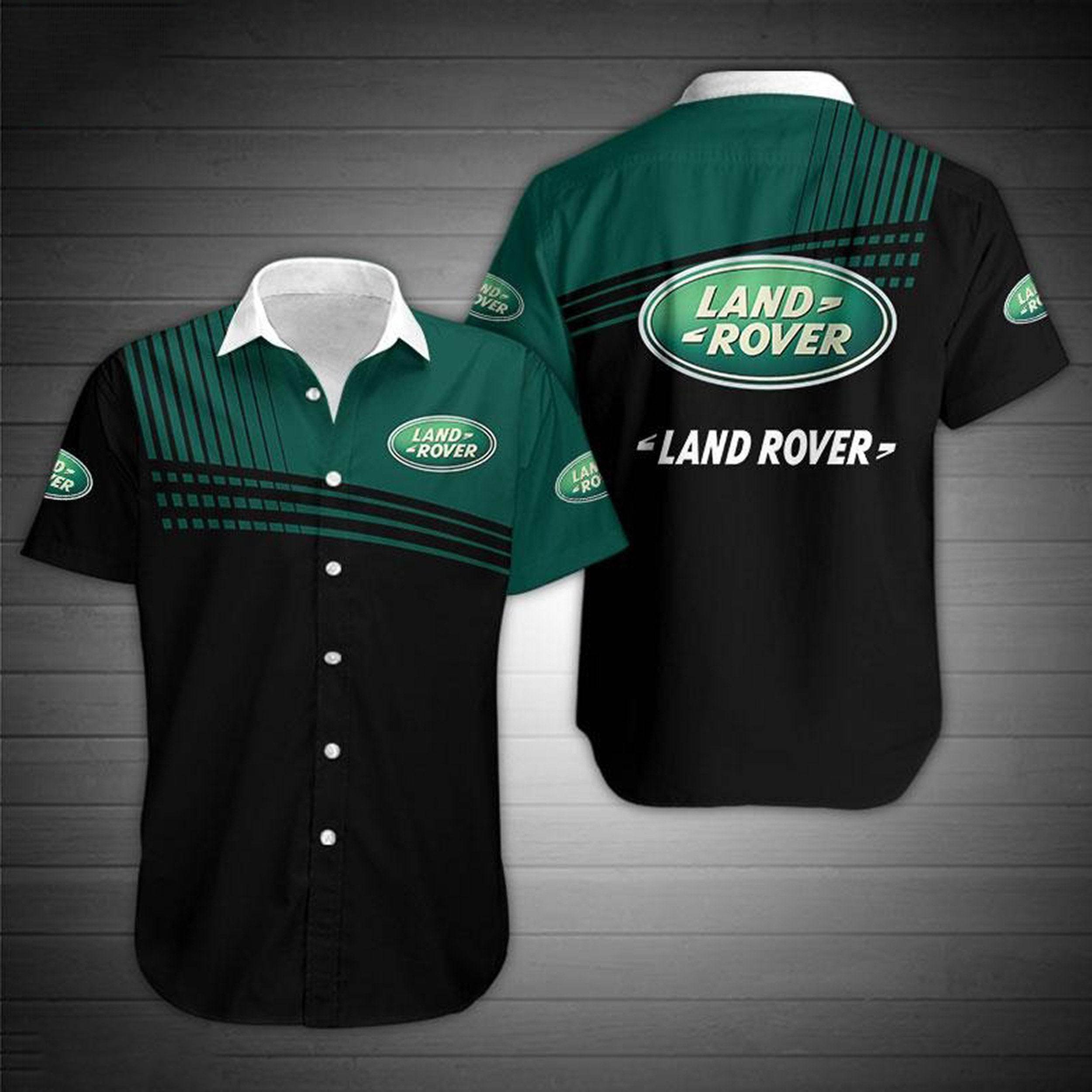 Land Rover Summer Fashion Short Sleeve Gifts For Those You Love Hawaiian shirts