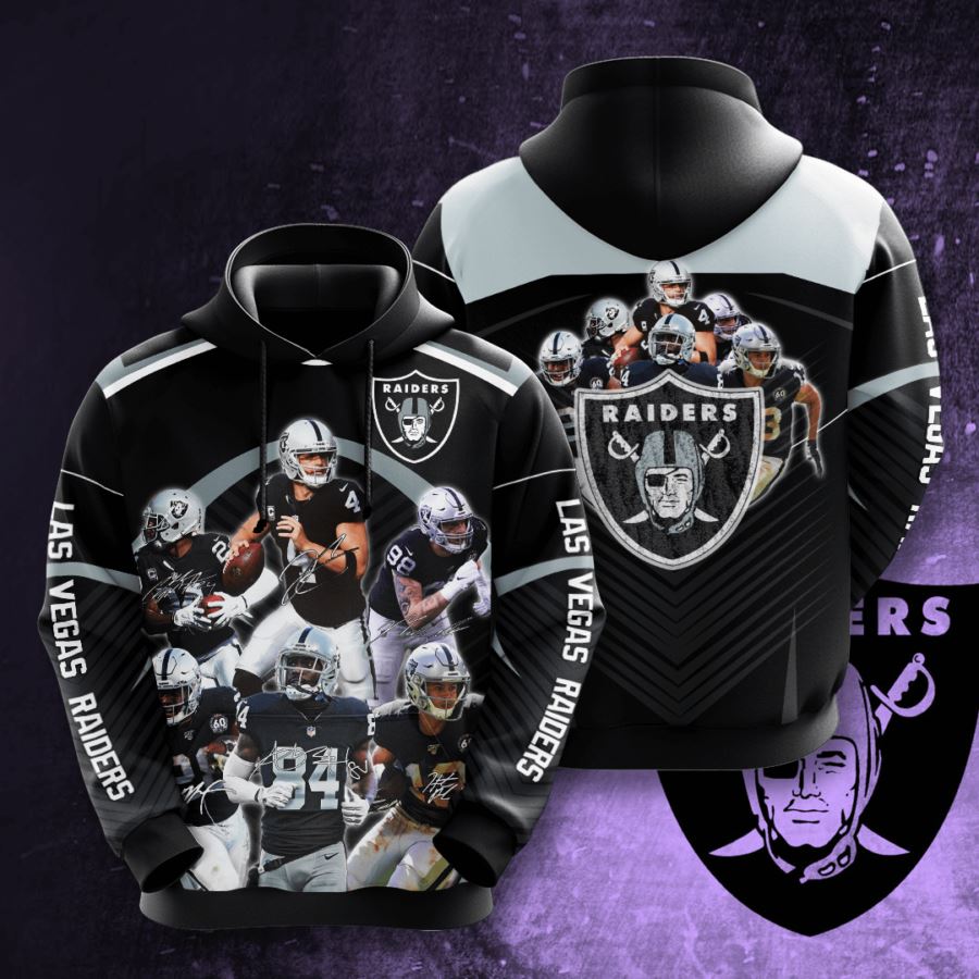 Las Vegas Raiders Custom Hoodie 3D