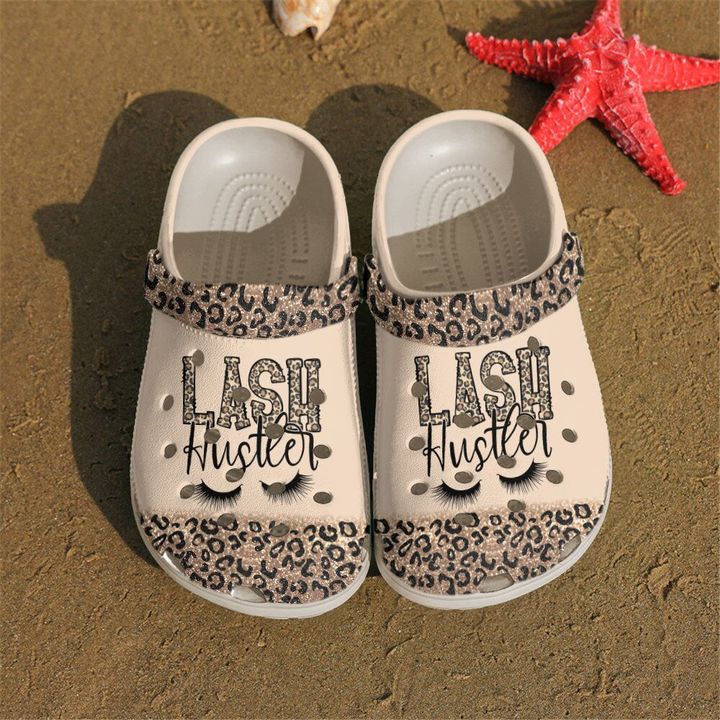 Lash Tech Hustler Crocs Clog Shoes