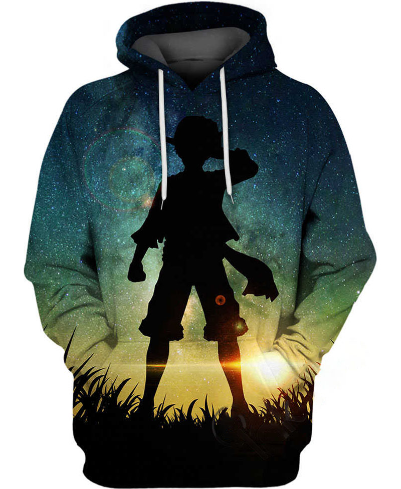 Latent Talent Monkey D. Luffy Hoodie 3D