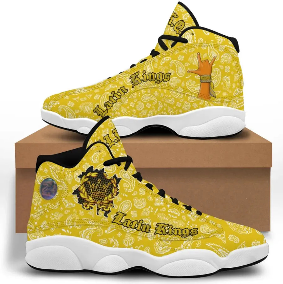 Latin Kings Gang Air Jordan Shoes 9 Latin Kings Gang Air Jordan Shoes