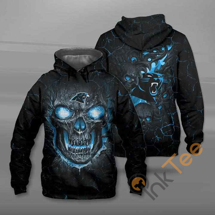 Lava Skull Carolina Panthers Hoodie 3d 1 Lava Skull Carolina Panthers Hoodie 3d