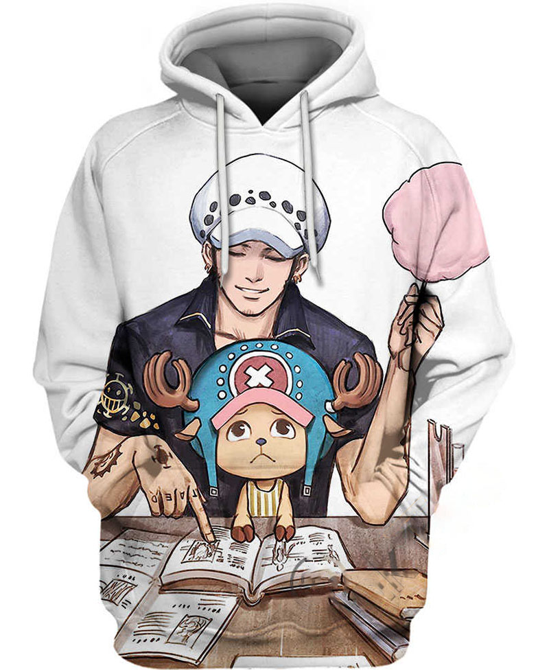 Law And Chopper Hoodie 3D