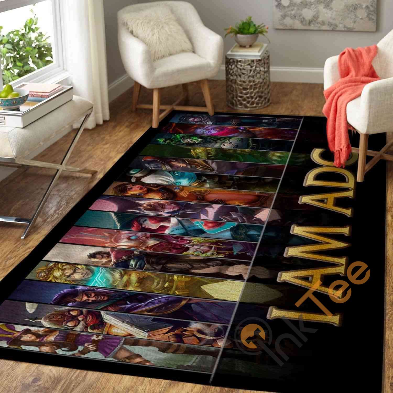 league Of Legends Lol Area Rug