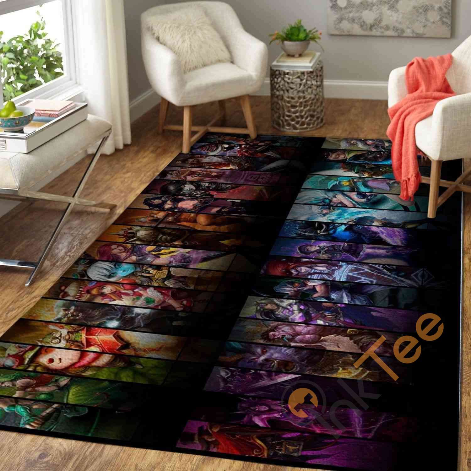 league Of Legends Lol Area Rug