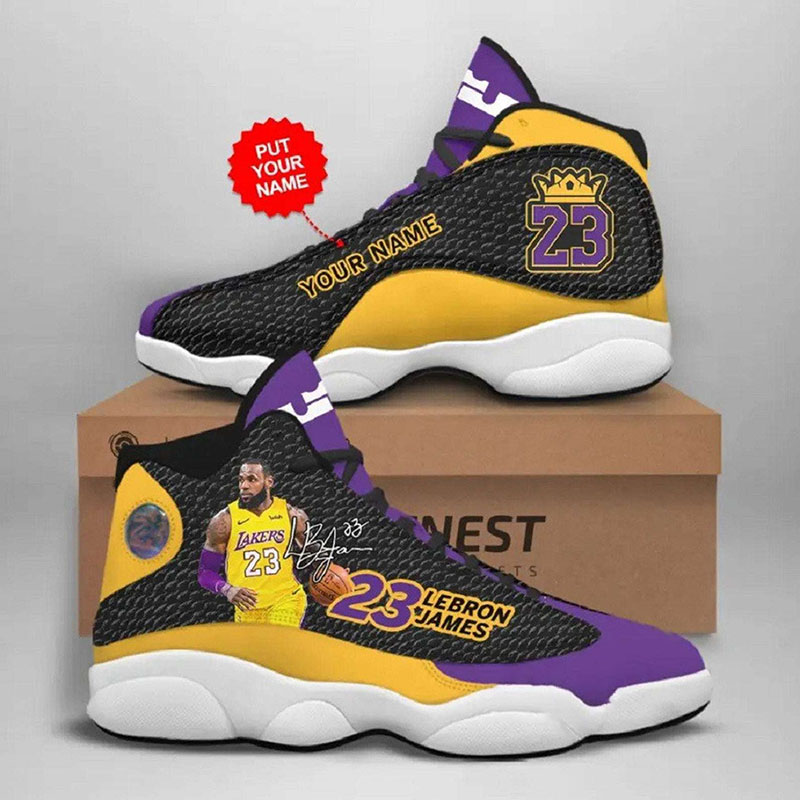 Lebron James Personalized Custom Name Air Jordan Shoes 13 Lebron James Personalized Custom Name Air Jordan Shoes