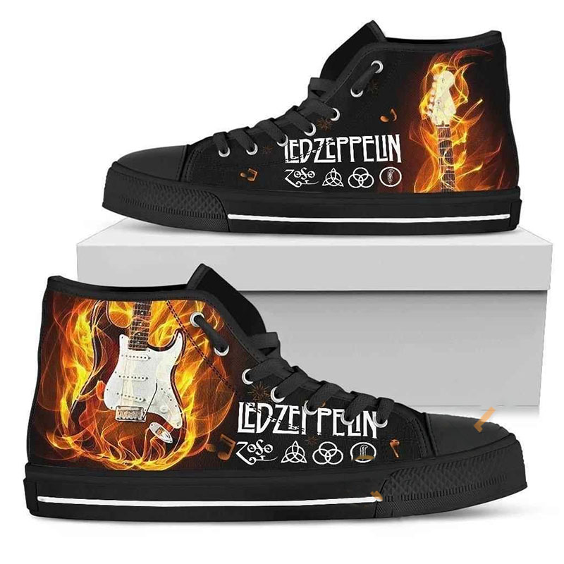 Led Zeppelin High Top Shoes 4 Led Zeppelin High Top Shoes
