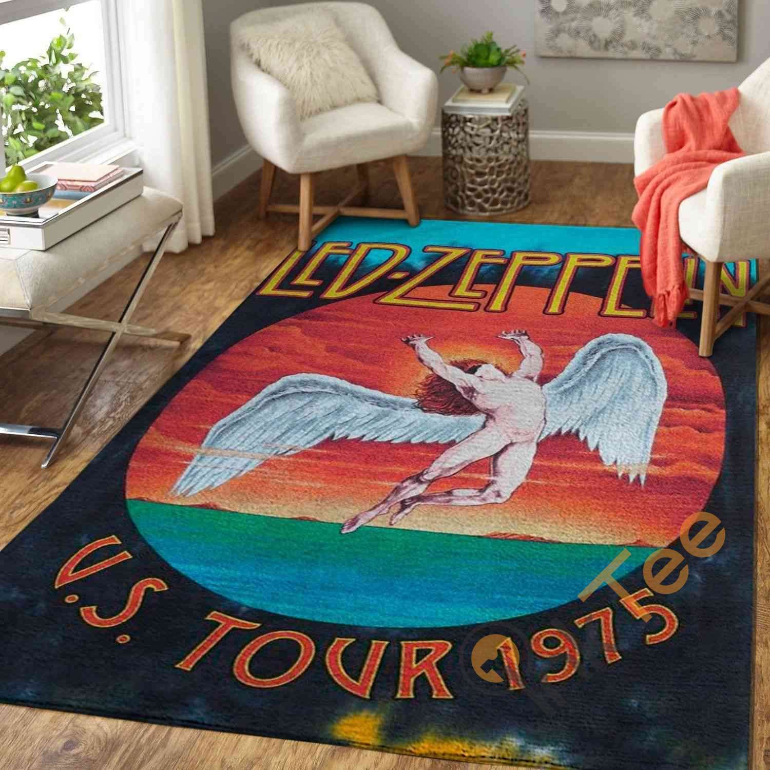 Led Zeppelin Area Rug 3 Led Zeppelin Area Rug