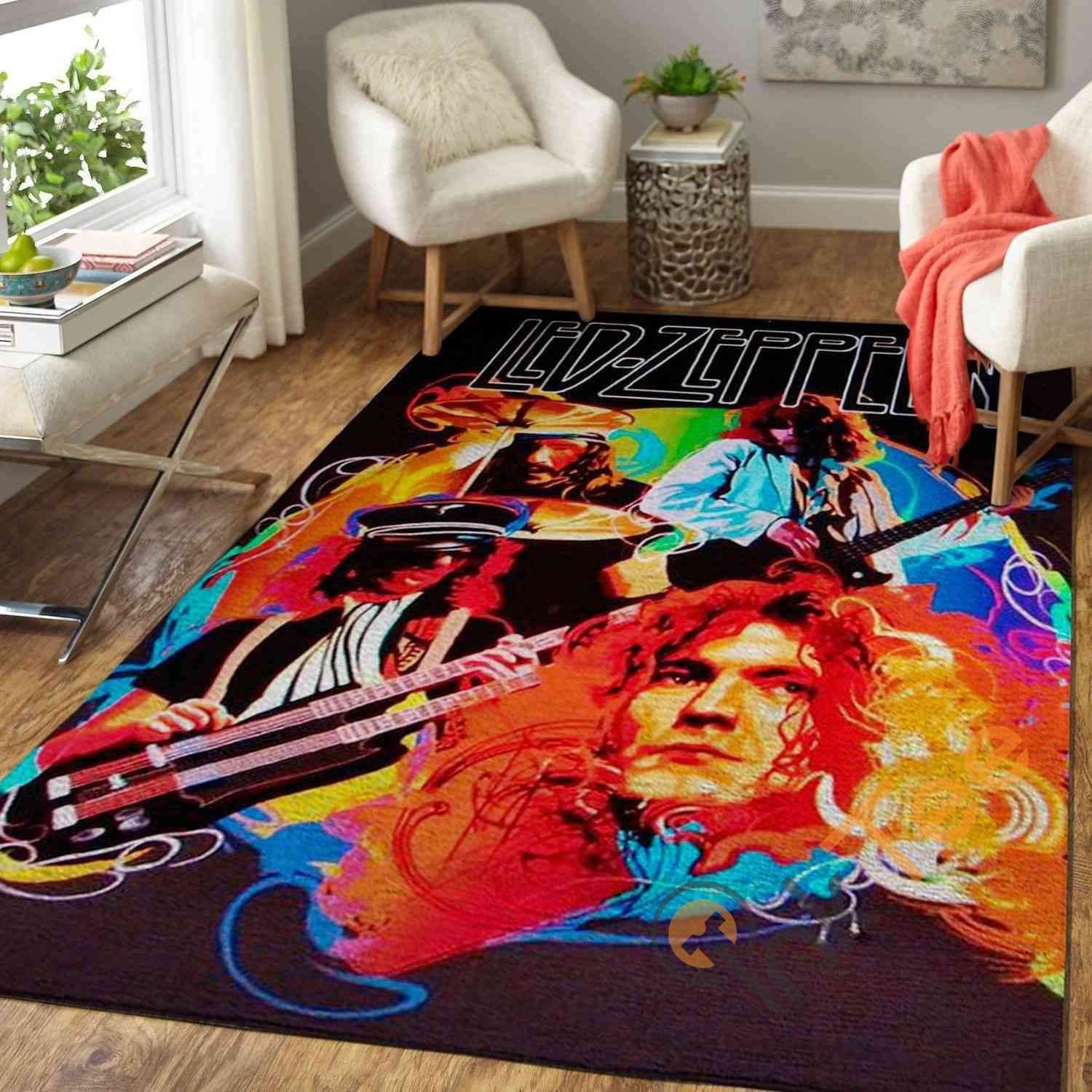 Led Zeppelin Area Rug 1 Led Zeppelin Area Rug