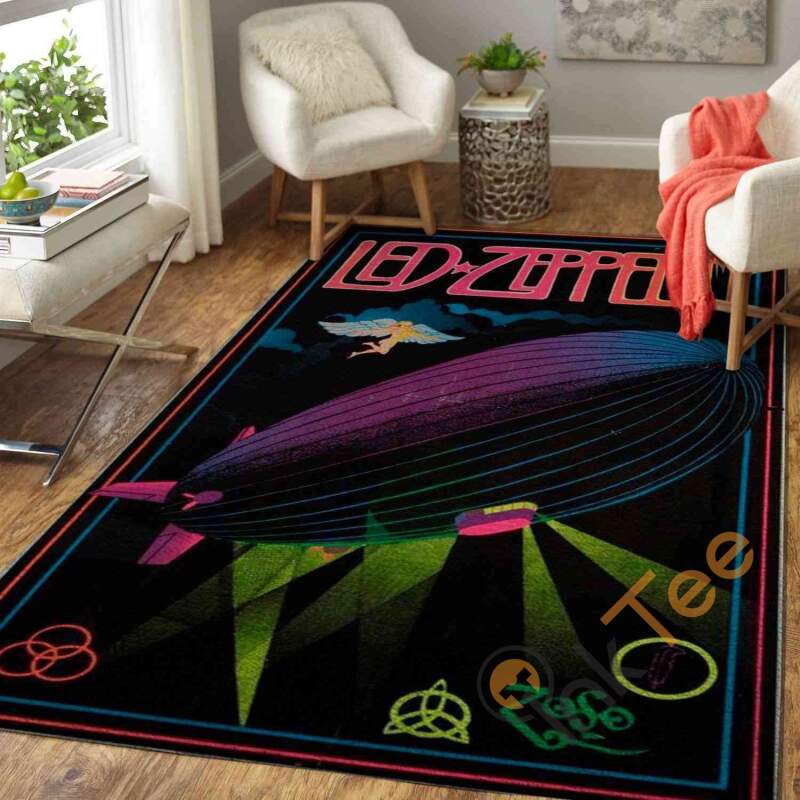 Led Zeppelin Area Rug 2 Led Zeppelin Area Rug