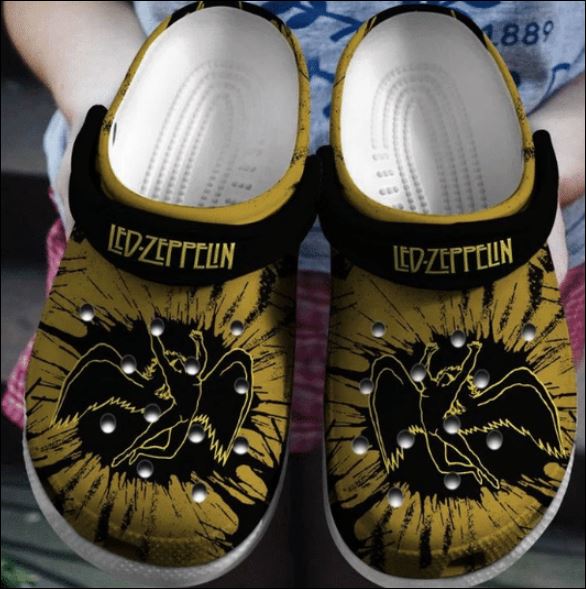 Led Zeppelin Crocs Clog Shoes